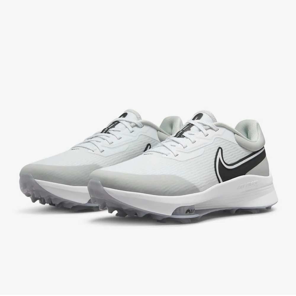 Nike Air Zoom Infinity Tour Next Golf Wide Shoes White Grey DM8446-105